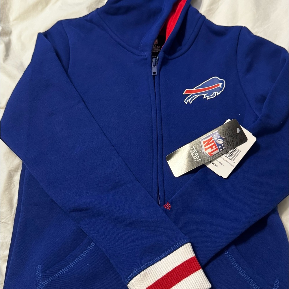 Kids Blue Hoodie Buffalo bills